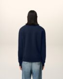 Navy Blue Ami de Coeur Cotton Sweatshirt
