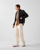 Matte Black Lightweight Down Jacket