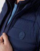 Arafo Marine stretch sleeveless down jacket