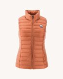 Camel Seda lightweight sleeveless down jacket