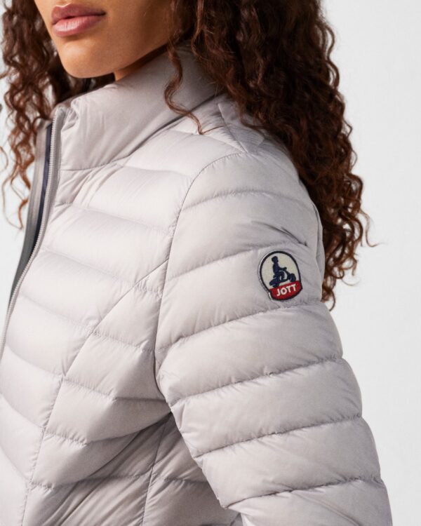 Ice Grey Cha Lightweight Down Jacket - Image 5