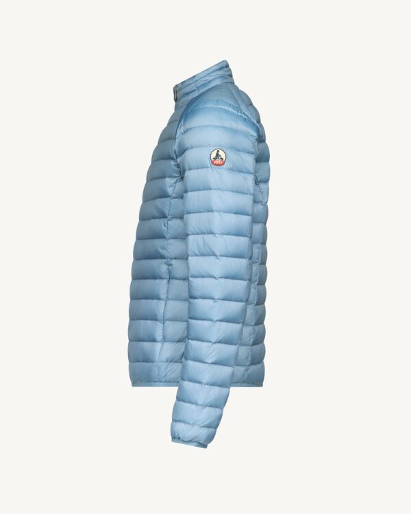 Light Down Jacket Washed Blue Matte - Image 4