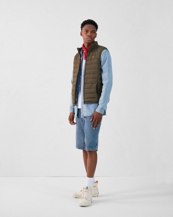Army Arafo stretch sleeveless down jacket - Image 6