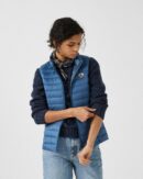 Seda Blue Jeans Sleeveless Lightweight Down Jacket