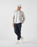 Matte Ice Grey Lightweight Down Jacket