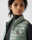 Seda Mineral Green Lightweight Sleeveless Down Jacket