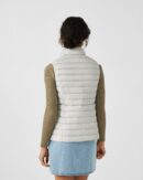 Seda Ice Grey Sleeveless Lightweight Down Jacket