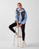 Seda Anthracite Sleeveless Lightweight Down Jacket