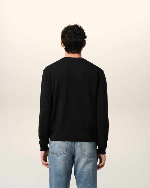Ami de Coeur Round Neck Wool Sweater - Image 4