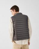 Tom Anthracite Sleeveless Down Jacket
