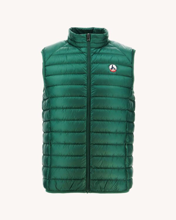 Tom Dark Green Sleeveless Down Jacket