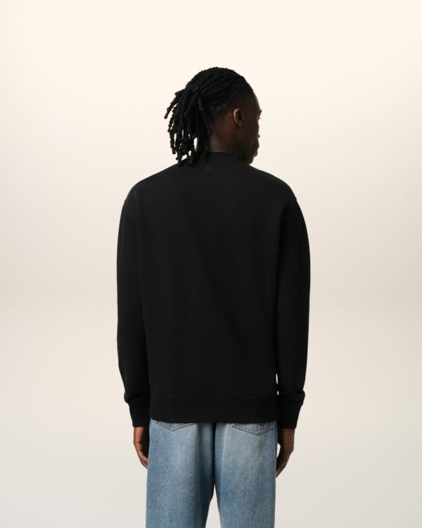 Black Cotton Friend of the Heart Sweatshirt - Image 5
