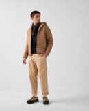 Fauve Frantz lightweight stretch hooded down jacket