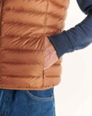 Tom Caramel Sleeveless Down Jacket