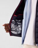Navy Mat Lightweight Down Jacket