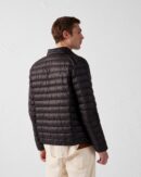 Matte Black Lightweight Down Jacket