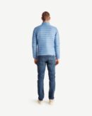 Light Down Jacket Washed Blue Matte