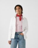 White Cha lightweight down jacket