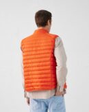 Tom Fire Red Sleeveless Down Jacket