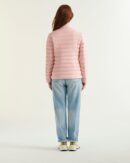 Maia Peach Pink Lightweight Stretch Down Jacket