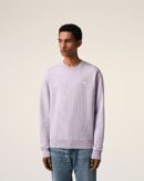 Violet Ami de Coeur Cotton Sweatshirt