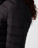 Maia Black Lightweight Stretch Down Jacket