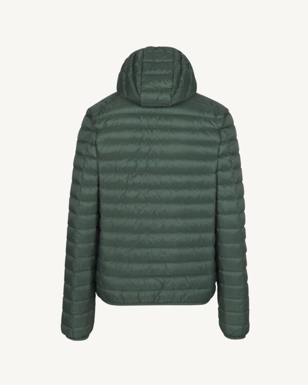 Nico Celadon Green Lightweight Hooded Down Jacket - Image 3