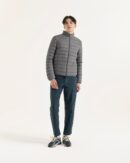 Aragon Anthracite Stretch Lightweight Down Jacket