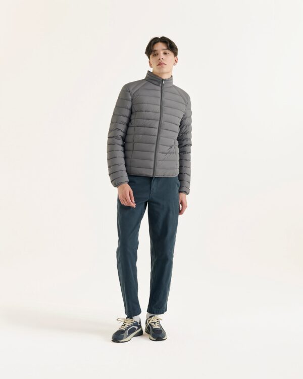 Aragon Anthracite Stretch Lightweight Down Jacket - Image 7