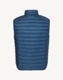 Tom Jeans Blue Sleeveless Down Jacket
