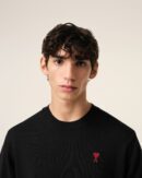 Ami de Coeur Round Neck Wool Sweater