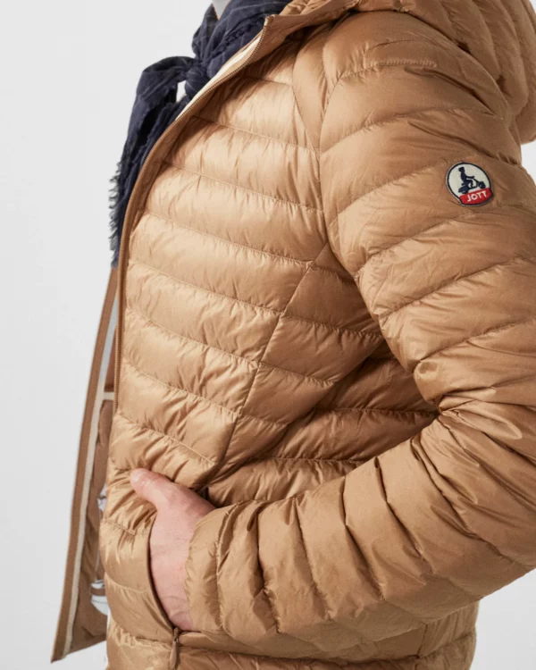 Fauve Nico Lightweight Hooded Down Jacket - Image 4