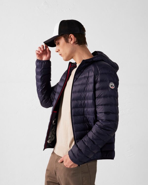Marine Nico lightweight hooded down jacket - Image 4