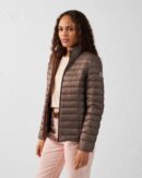 Taupe Cha lightweight down jacket