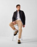 Aragon Black Stretch Lightweight Down Jacket