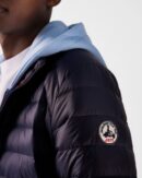 Navy Mat Lightweight Down Jacket