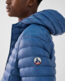 Nico Blue Jeans Lightweight Hooded Down Jacket