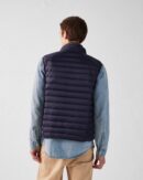 Tom Navy Sleeveless Down Jacket