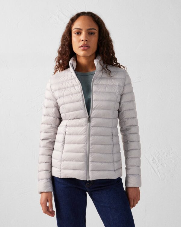Ice Grey Cha Lightweight Down Jacket - Image 3