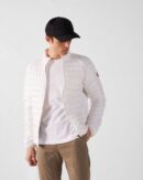 Matte White Lightweight Down Jacket
