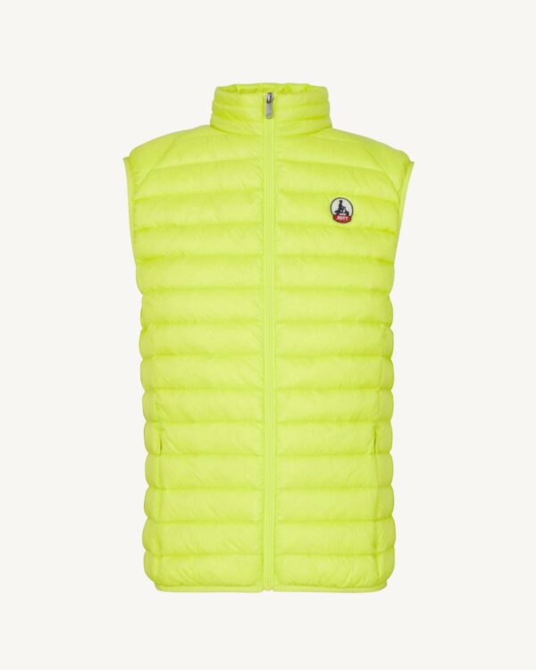 Tom Acid Green Sleeveless Down Jacket