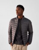 Lightweight down jacket Anthracite Mat