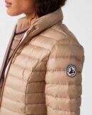 Beige Cha lightweight down jacket