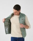 Tom Mineral Green Sleeveless Down Jacket