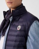 Tom Navy Sleeveless Down Jacket