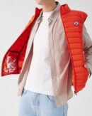Tom Fire Red Sleeveless Down Jacket