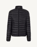Matte Black Lightweight Down Jacket