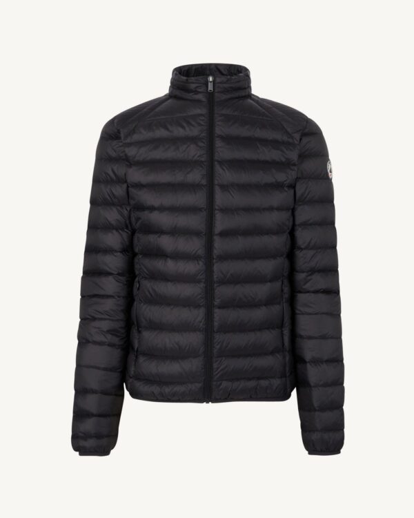 Matte Black Lightweight Down Jacket