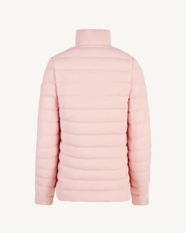 Maia Peach Pink Lightweight Stretch Down Jacket - Image 5