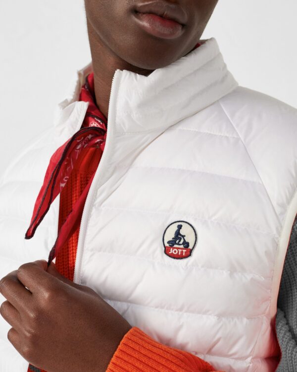 Tom White Sleeveless Down Jacket - Image 5